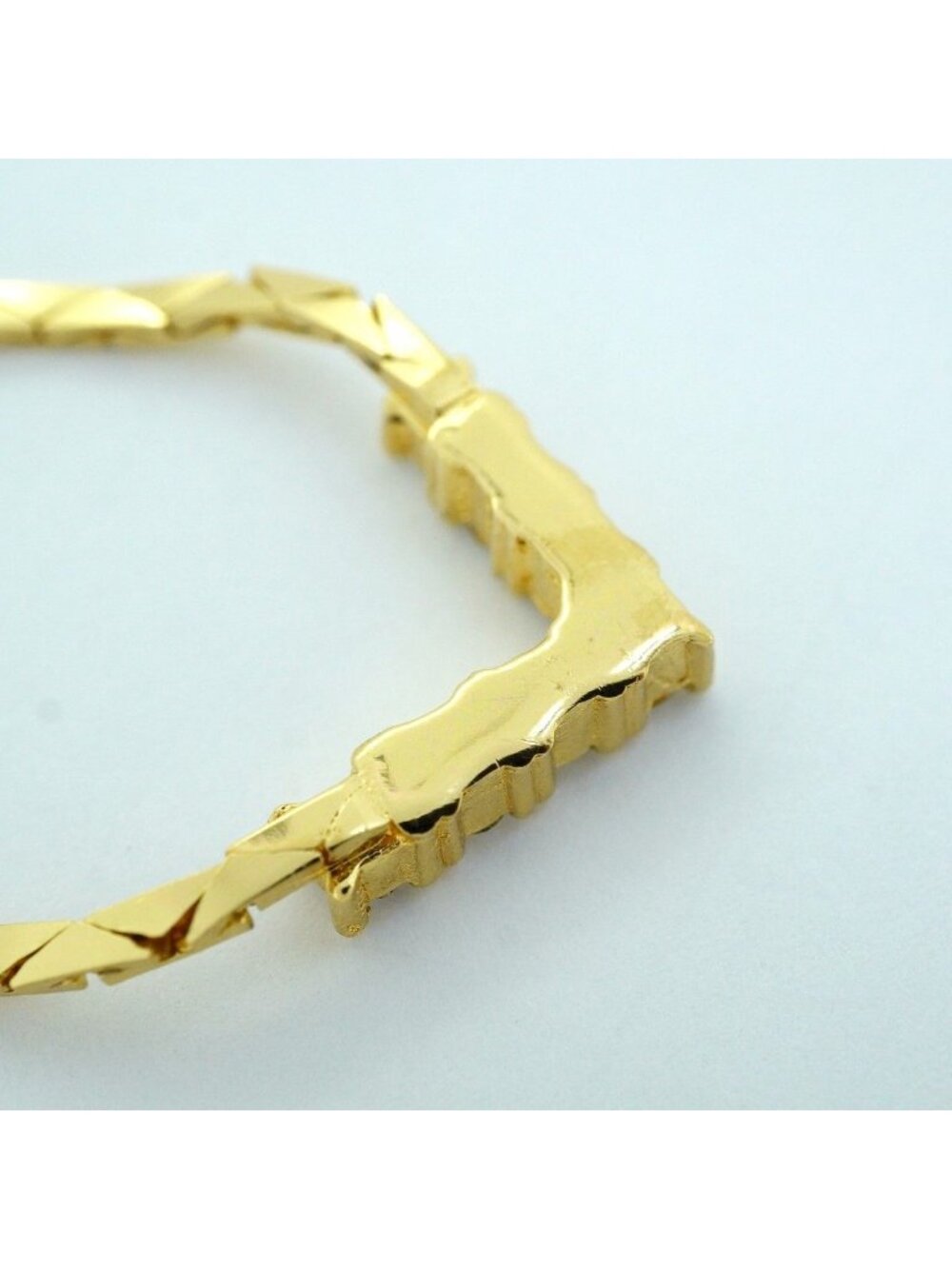 Dior Necklace Gold Plated Rhinestone - Picture 7 of 7